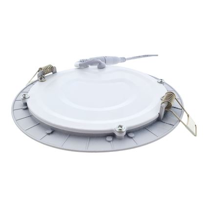 LED Hang plafondverlichting QTEC LED/12W/230V 6500K diameter 16,7 cm