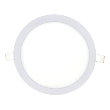 LED Hang plafondverlichting QTEC LED/24W/230V 2700K diameter 29,6 cm