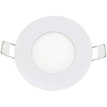 LED Hang plafondverlichting QTEC LED/3W/230V 2700K diameter 8,3 cm