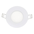 LED Hang plafondverlichting QTEC LED/3W/230V 4200K diameter 8,3 cm