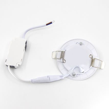 LED Hang plafondverlichting QTEC LED/3W/230V 4200K diameter 8,3 cm