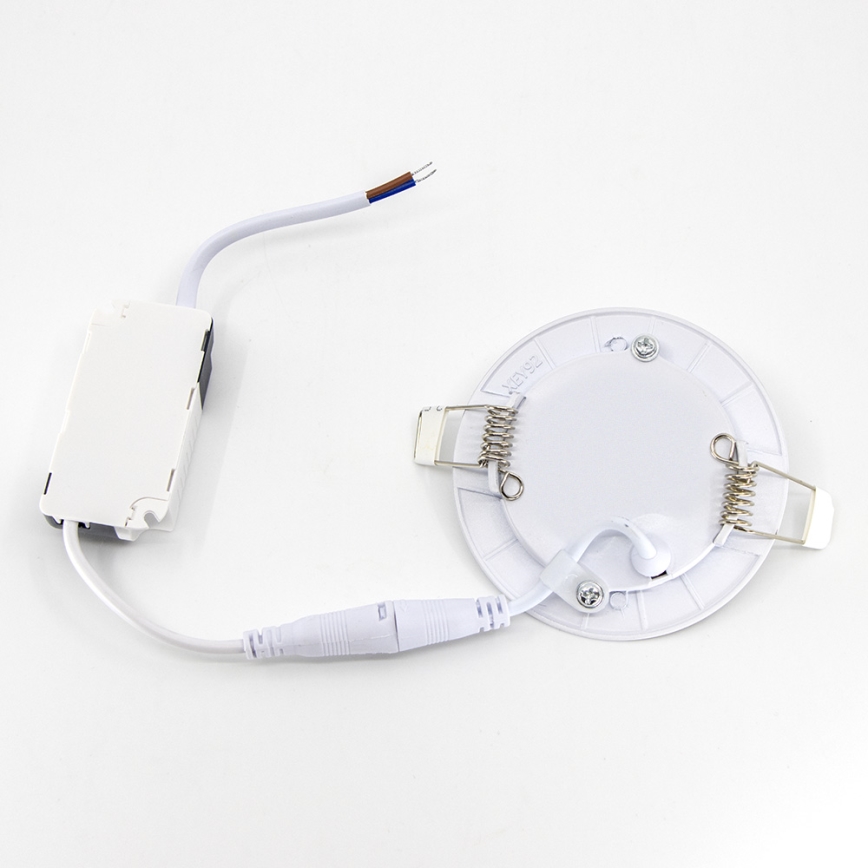 LED Hang plafondverlichting QTEC LED/3W/230V 4200K diameter 8,3 cm