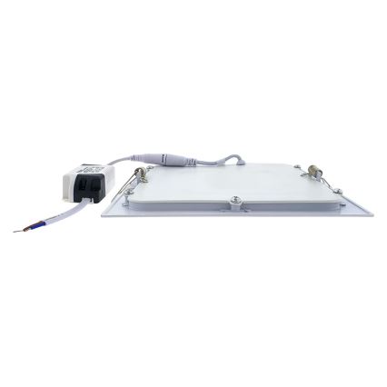 LED Hang plafondverlichting QTEC LED/9W/230V 6500K 14,6x14,6 cm