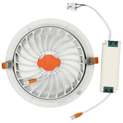 LED Hang plafondverlichting SAMSUNG CHIP LED/10W/230V 6400K