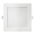 LED Hang plafondverlichting SQUARE LED/12W/230V 4000K 17x17 cm wit