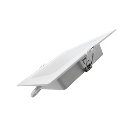 LED Hang plafondverlichting SQUARE LED/12W/230V 4000K 17x17 cm wit