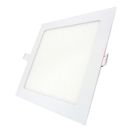 LED Hang plafondverlichting SQUARE LED/6W/230V 4200K 11,8x11,8 cm wit