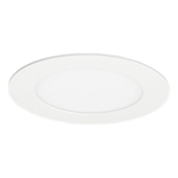 LED Hang plafondverlichting VEGA LED/6W/230V 2900/3900/5800K diameter 12,5 cm wit