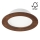 LED Hang plafondverlichting WOODY SPOT LED/12,5W/230V 4000K kers ø 16 cm