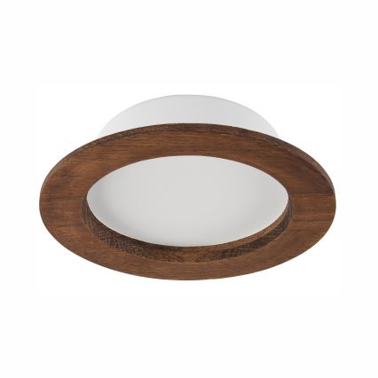 LED Hang plafondverlichting WOODY SPOT LED/12,5W/230V 4000K kers ø 16 cm