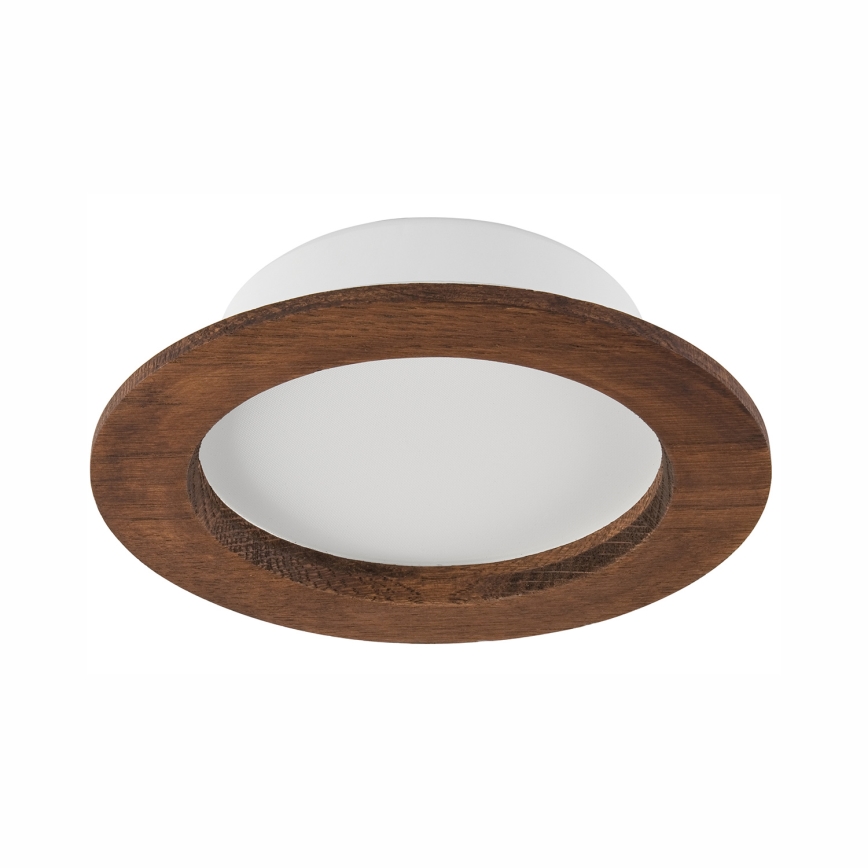 LED Hang plafondverlichting WOODY SPOT LED/12,5W/230V 4000K kers ø 16 cm