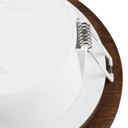 LED Hang plafondverlichting WOODY SPOT LED/12,5W/230V 4000K kers ø 16 cm