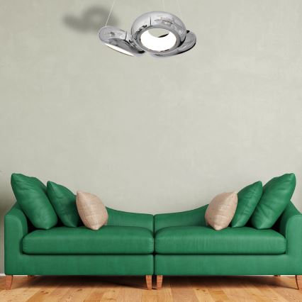 LED Hanglamp aan draad MERCURIO 3xLED/12W/230V