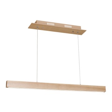 LED Hanglamp aan draad TIMBER LED/18W/230V