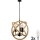 LED Hanglamp aan een ketting ROPE GLOBO 3xE14/4,3W/230V