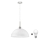 LED Hanglamp aan een koord 1xE27/60W/230V wit