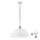 LED Hanglamp aan een koord 1xE27/60W/230V wit