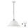 LED Hanglamp aan een koord 1xE27/60W/230V wit