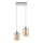 LED Hanglamp aan een koord 2xLED/5W/230V wit/doorzichtig