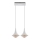 LED Hanglamp aan een koord 2xLED/9W/230V wit
