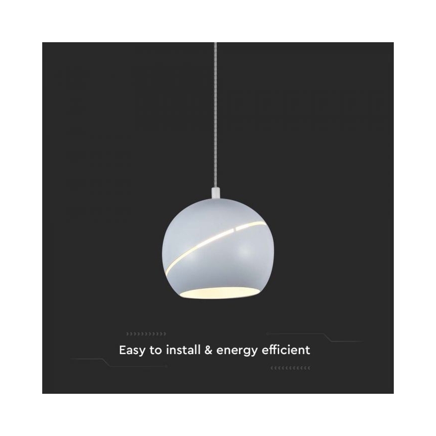 LED Hanglamp aan een koord aanraken LED/8,5W/230V 3000K wit