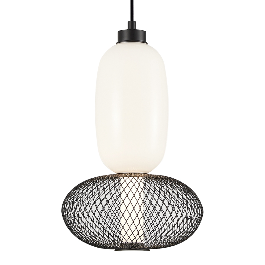 LED Hanglamp aan een koord ARAME LED/15W/230V diameter 22 cm zwart
