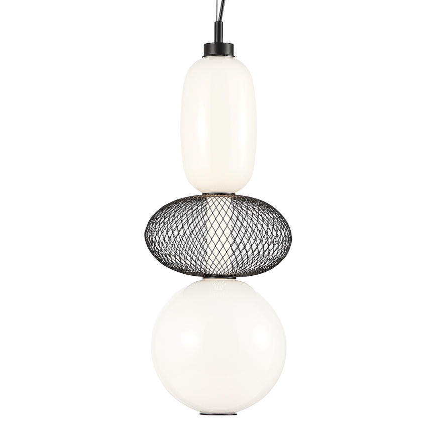 LED Hanglamp aan een koord ARAME LED/23W/230V diameter 22 cm zwart