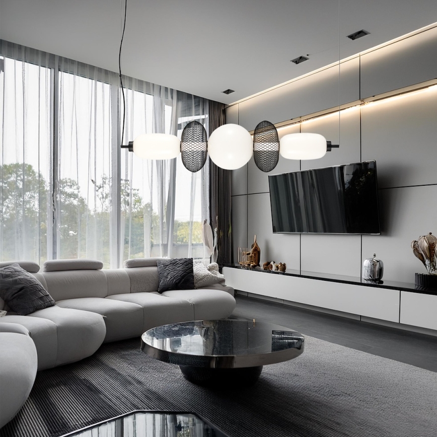 LED Hanglamp aan een koord ARAME LED/32W/230V zwart