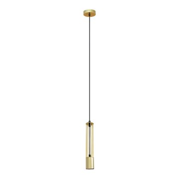 LED Hanglamp aan een koord BARS 1xGU10/4,8W/230V goud