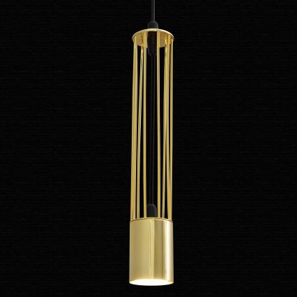 LED Hanglamp aan een koord BARS 1xGU10/4,8W/230V goud