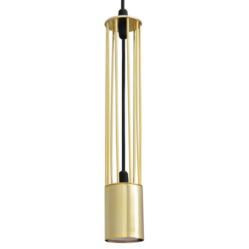LED Hanglamp aan een koord BARS 1xGU10/4,8W/230V goud