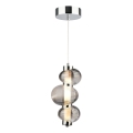 LED Hanglamp aan een koord BOLLA LED/12W/230V diameter 16 cm gerookt