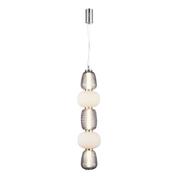 LED Hanglamp aan een koord CARO LED/40W/230V glanzend chroom