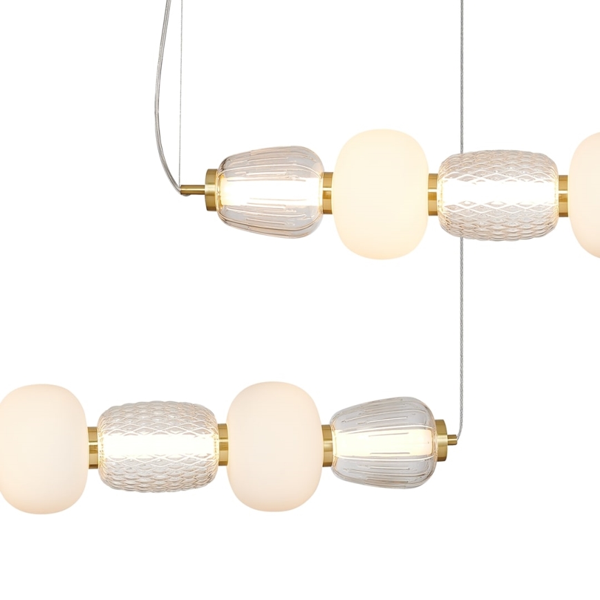 LED Hanglamp aan een koord CARO LED/42W/230V goud