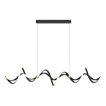 LED Hanglamp aan een koord COLIA LED/55W/230V zwart/goud