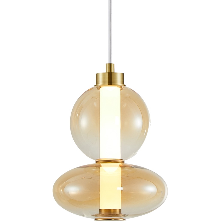 LED Hanglamp aan een koord DAPHNE LED/12W/230V goud