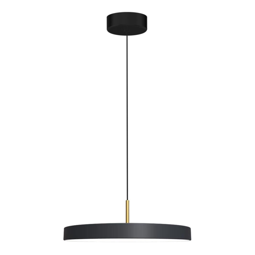 LED Hanglamp aan een koord DISC LED/38W/230V diameter 45 cm zwart