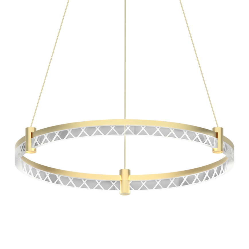 LED Hanglamp aan een koord ELEGANCE LED/36W/230V diameter 60 cm goud