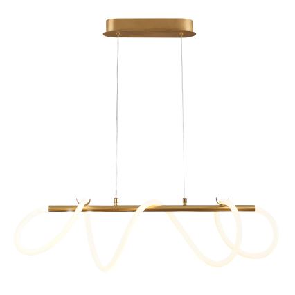 LED Hanglamp aan een koord EMMA LED/38W/230V goud