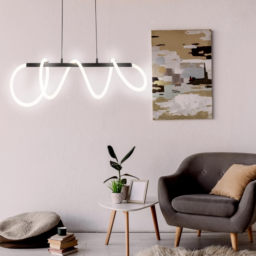 LED Hanglamp aan een koord EMMA LED/38W/230V zwart
