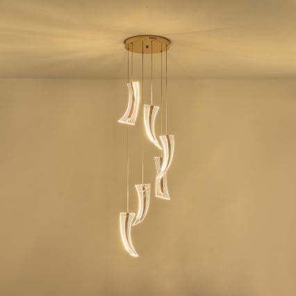 LED Hanglamp aan een koord FIRENZE 6xLED/10W/230V 3000K