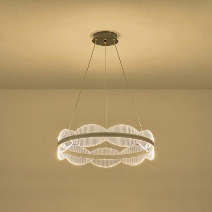 LED Hanglamp aan een koord FIRENZE LED/60W/230V 3000K diameter 60 cm