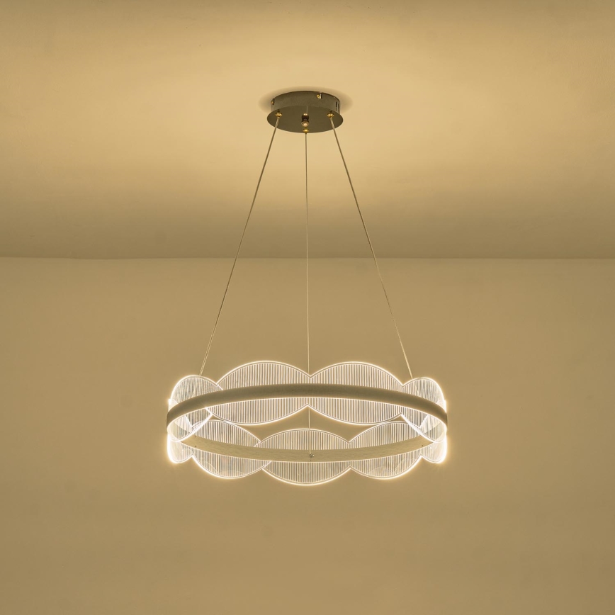 LED Hanglamp aan een koord FIRENZE LED/60W/230V 3000K diameter 60 cm