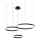 LED Hanglamp aan een koord GRAVITY LED/108W/230V zwart