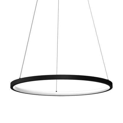 LED Hanglamp aan een koord HOOP LED/27W/230V diameter 50 cm 4000K zwart