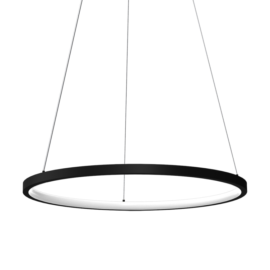 LED Hanglamp aan een koord HOOP LED/27W/230V diameter 50 cm 4000K zwart