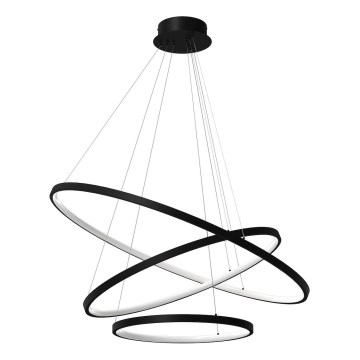 LED Hanglamp aan een koord HOOP LED/93W/230V diameter 80 cm 4000K zwart