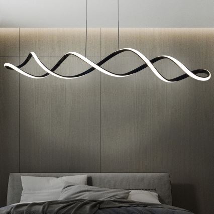 LED Hanglamp aan een koord INFINITO LED/43W/230V zwart