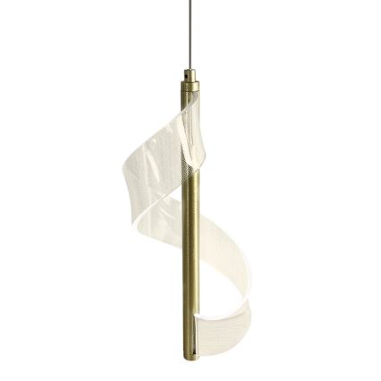LED Hanglamp aan een koord LARGO LED/10W/230V goud