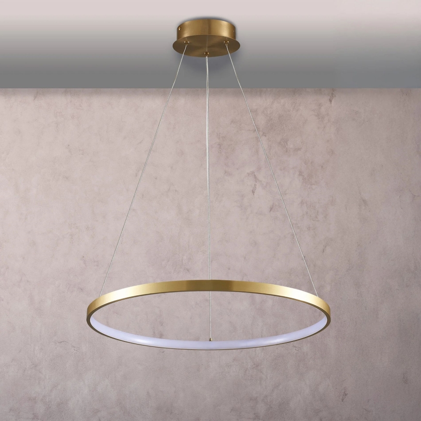 LED Hanglamp aan een koord LEA LED/20W/230V 4000K diameter 50 cm goud